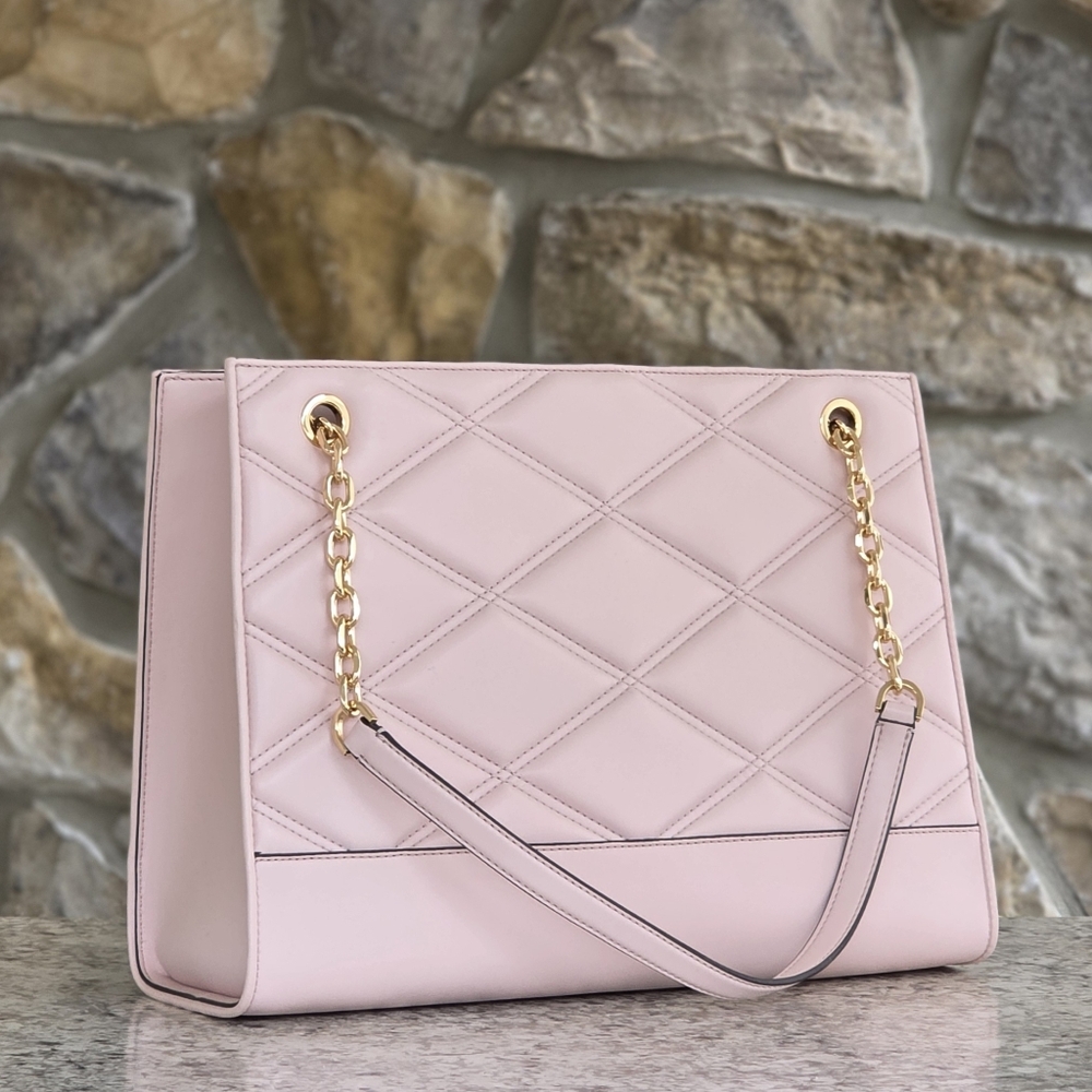 Michael Kors Serena Large Pink Shoulder Bag - Picture 3 of 9